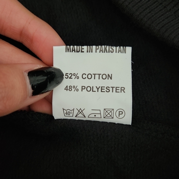 Sun Tees Basic Black Joggers. Size Large. New without tags. . - Picture 7 of 8